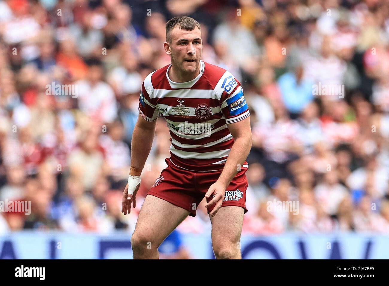 Harry Smith 16 of Wigan Warriors during the game Stock Photo Alamy