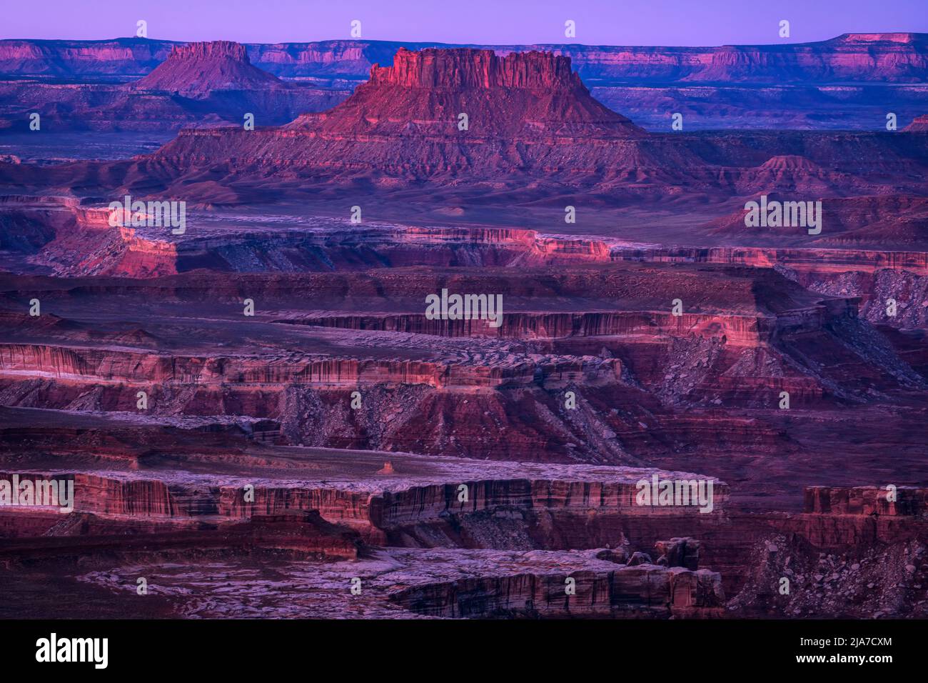 Green River Overlook in Canyonlands National Park, Utah Stock Photo Alamy