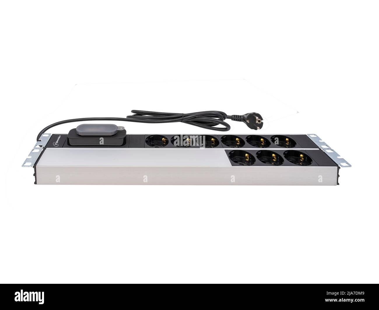 Nine Way Extension Lead Power Strip. Power distribution unit on