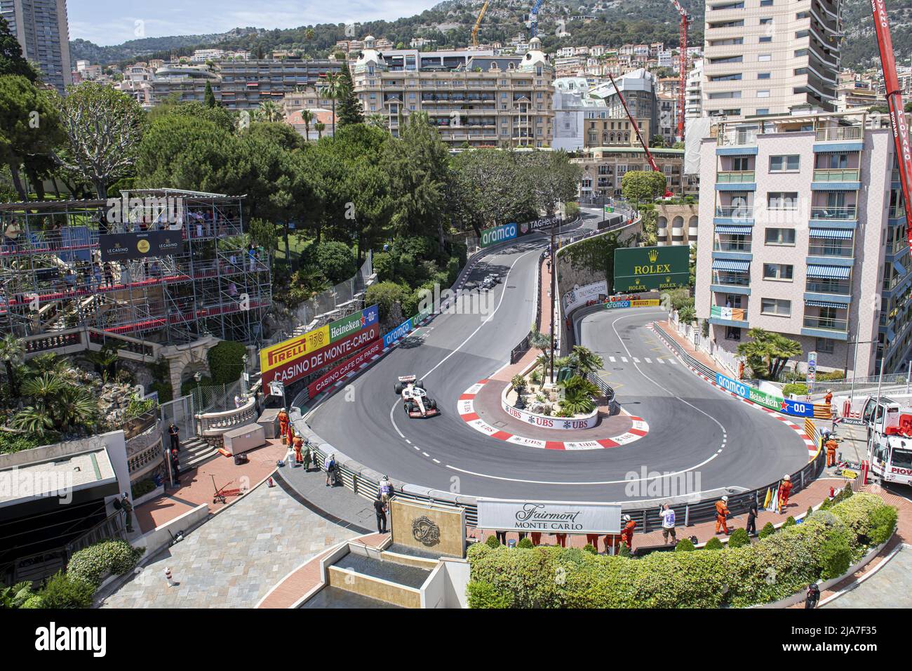 Monaco - 27-05-2022, Circuit de Monaco, Mick Schumacher at the Formula 1  Monaco Grand Prix. (Photo by Pro Shots/Sipa USA) *** World Rights Except  Austria and The Netherlands *** Stock Photo - Alamy