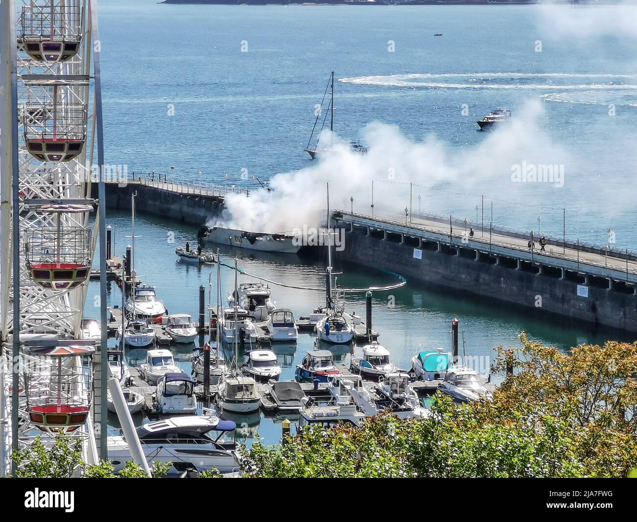 Torbay, UK. 28th May, 2022. Torquay, UK. Saturday 28 May 2022. A six