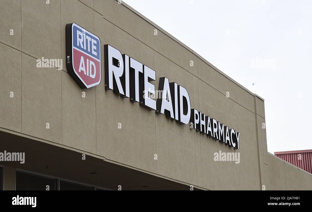 Lewiston /Idaho/USA./ 16. May 2019/ Rite aid pharmacy on Lewiston mall in valley in Idaho United states of America. (Photo..Francis  Dean / Deanpictures. Stock Photo