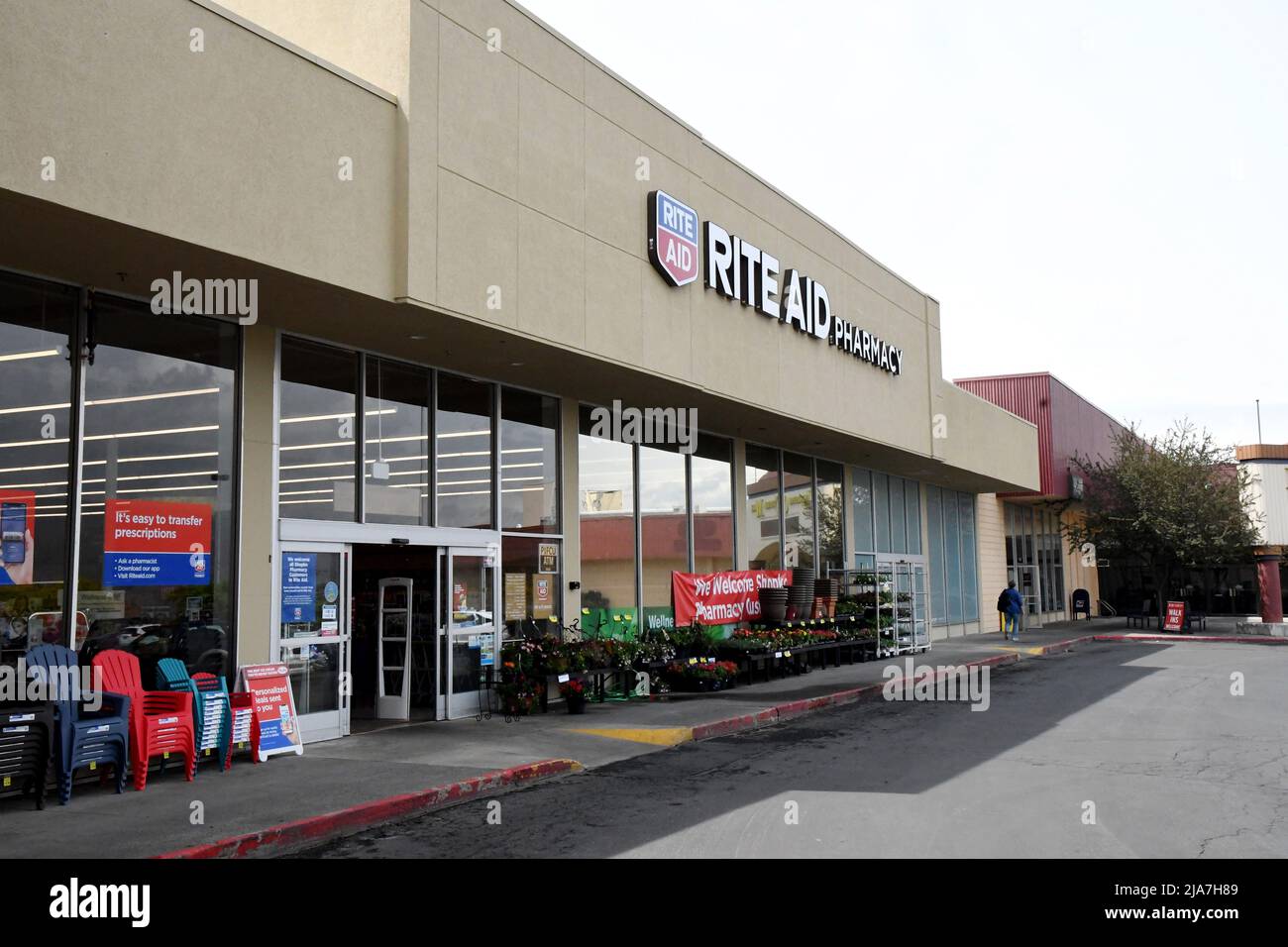 Lewiston /Idaho/USA./ 16. May 2019/ Rite aid pharmacy on Lewiston mall in valley in Idaho United states of America. (Photo..Francis  Dean / Deanpictures. Stock Photo