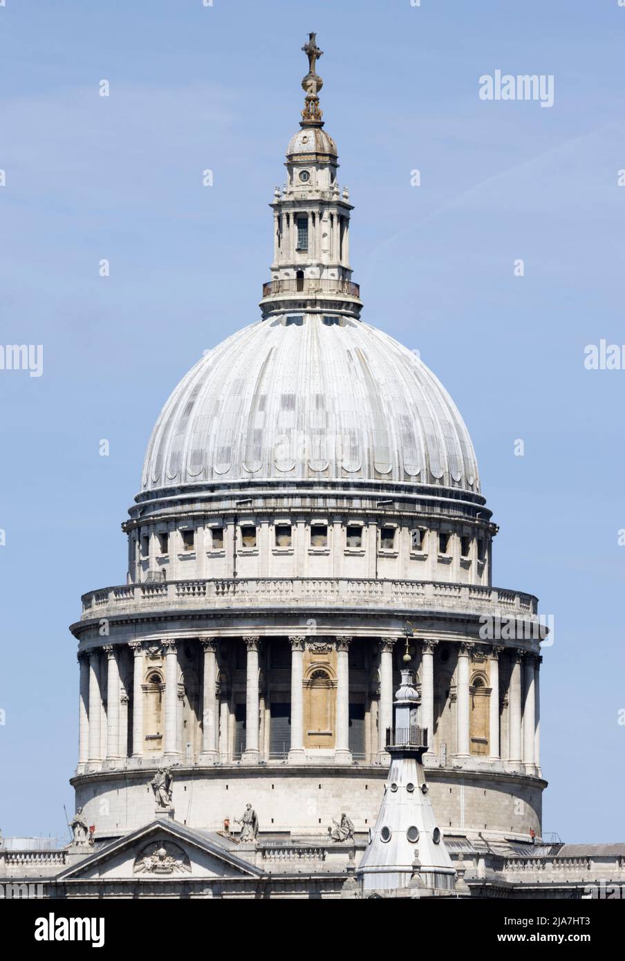 St Paul's Cathedral Tower London Stock Photo