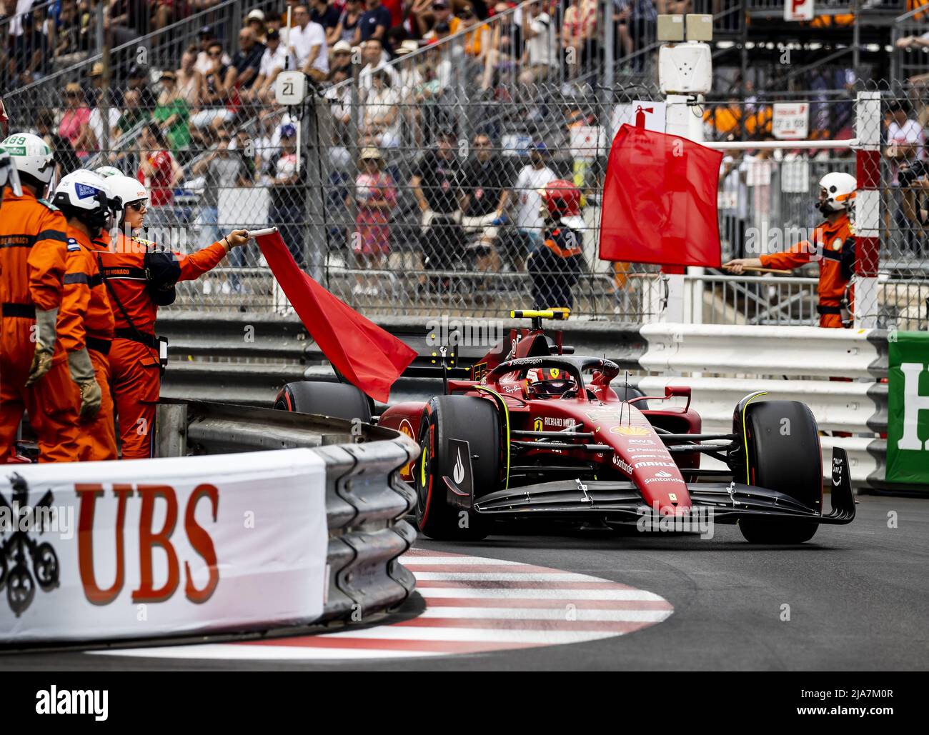 Paris, France. 28th May, 2022. MONTECARLO Carlos Sainz (Ferrari