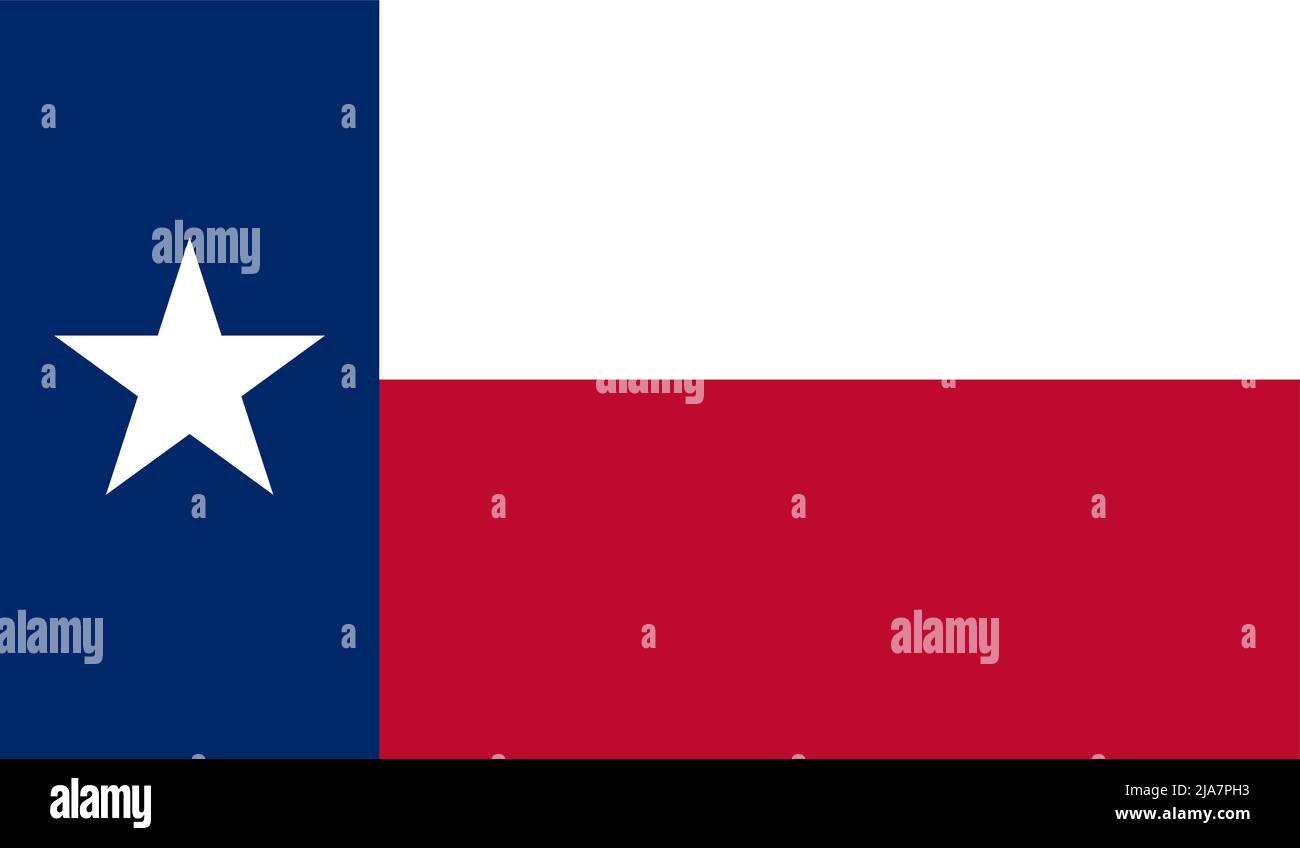 State of Texas U.S. State Vector Illustration Stock Vector Image & Art ...