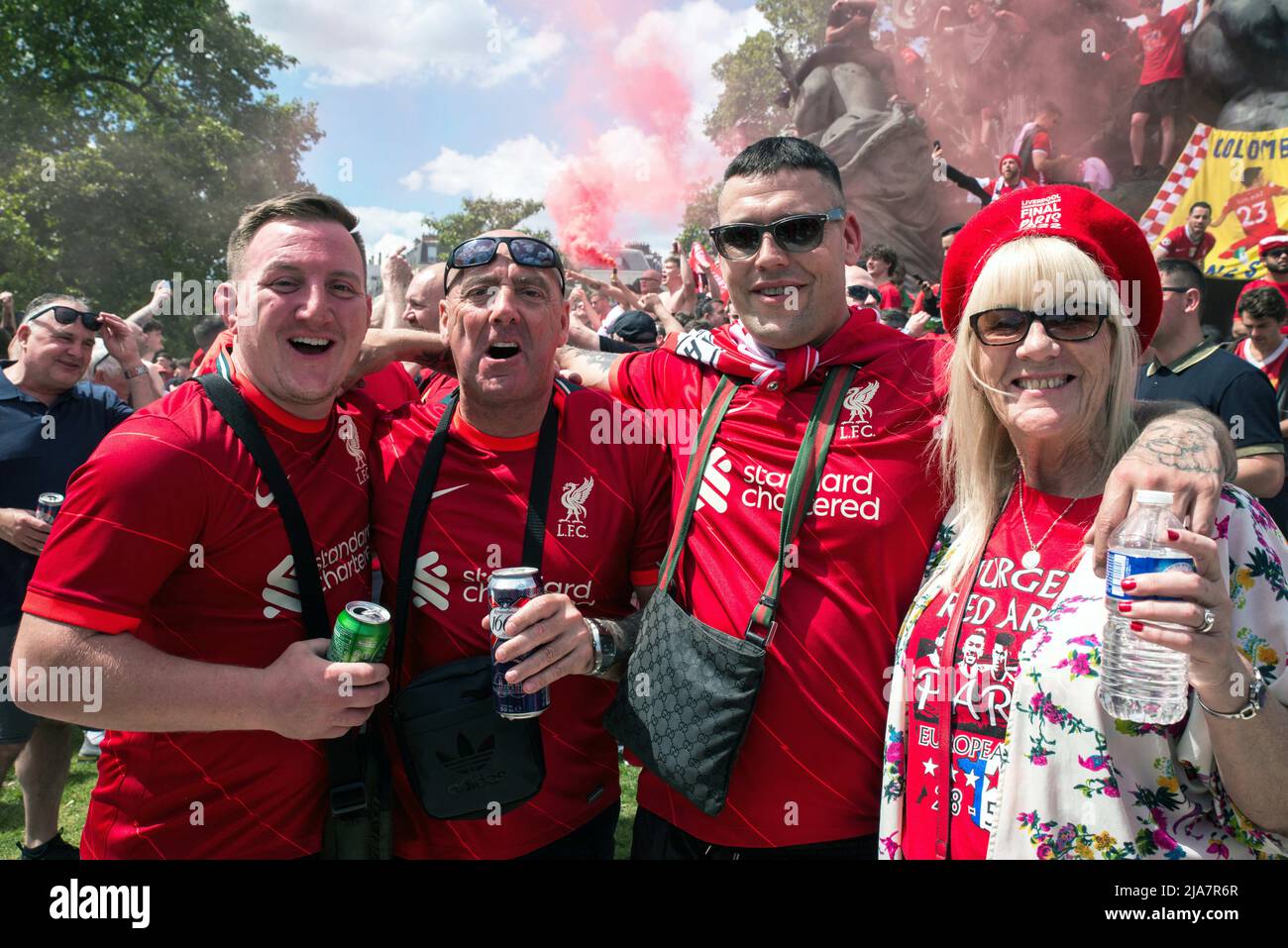 A few hours before the start of the Champions League final between
