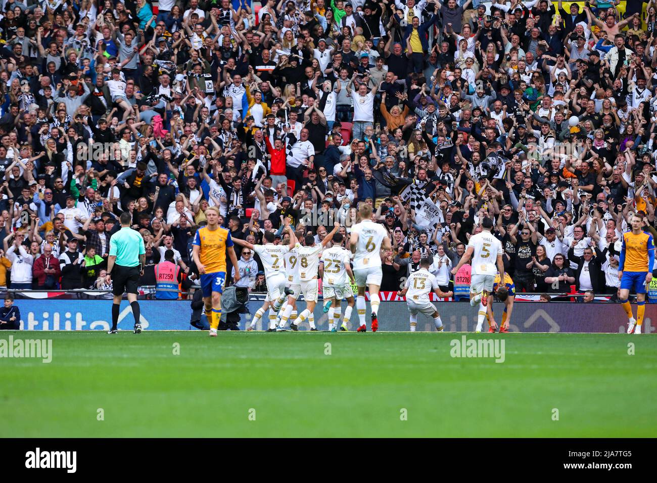 28th May 2022; Wembley Stadium, London, England, EFL League 2 PlayOff