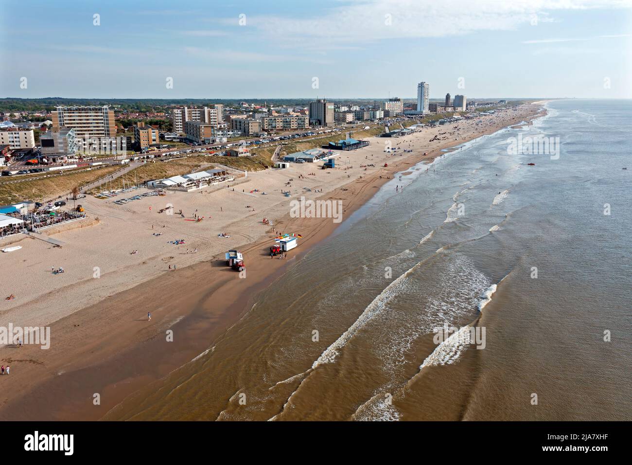 aerial-from-the-beach-at-zandvoort-at-the-north-sea-in-the-netherlands