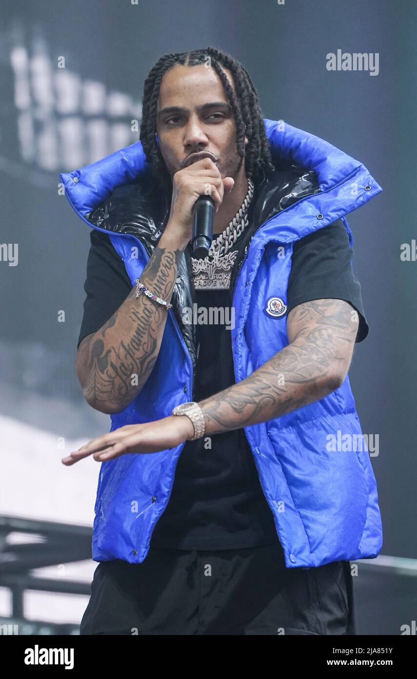 A J Tracey AJ Tracey performing on the main stage during BBC Radio 1's Big Weekend