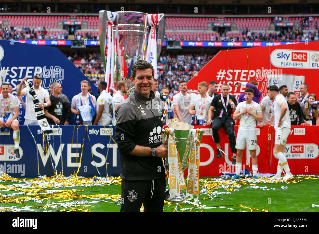 28th May 2022; Wembley Stadium, London, England, EFL League 2 PlayOff