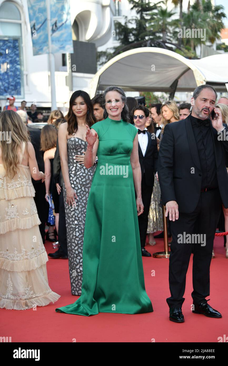 Cannes, France. 28th May, 2022. Carmen Bsaibes75th Cannes Film Festival