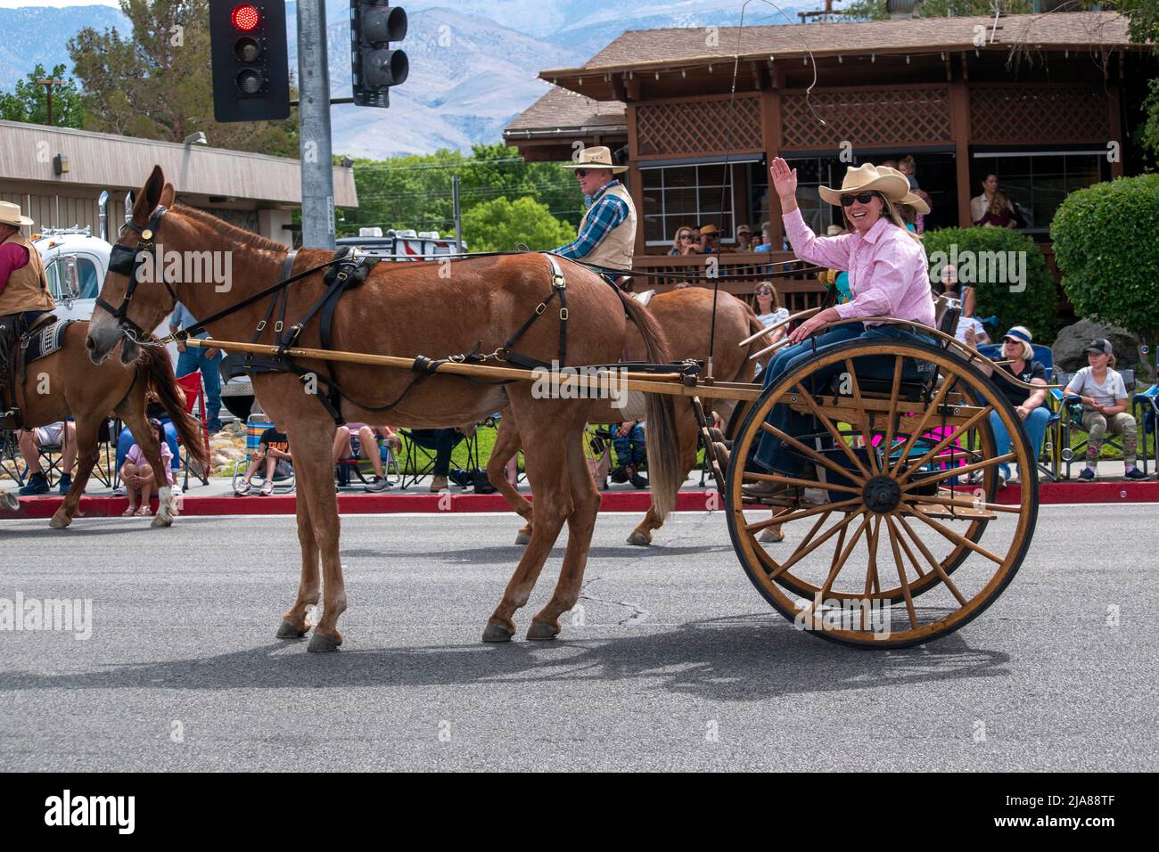 The Mule Days Parade is a staple of the Mule Days celebration in