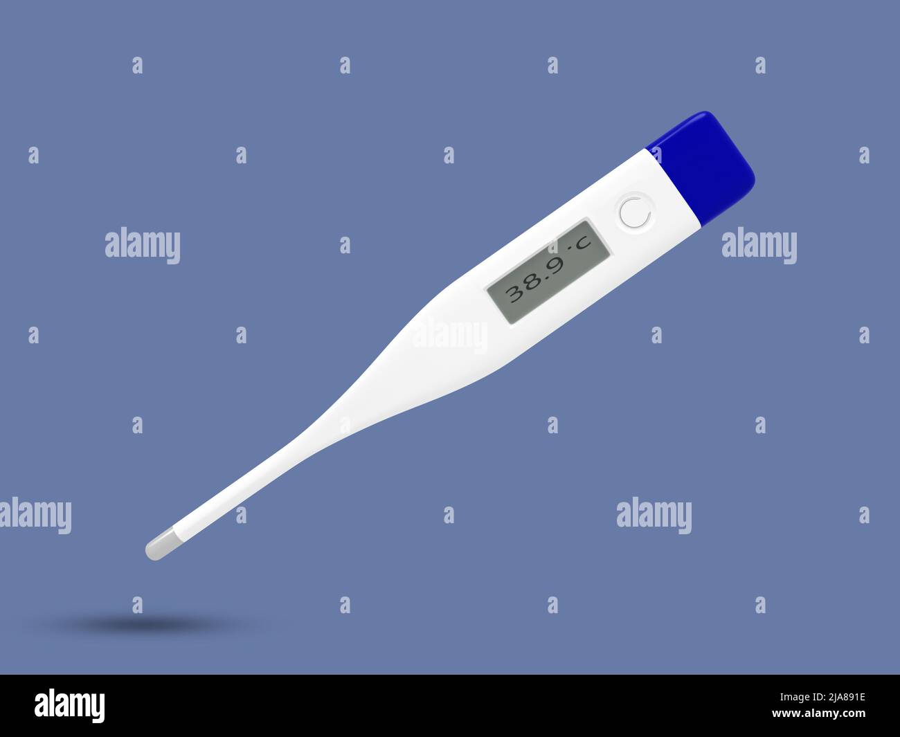 Two thermometers for measuring air temperature - Stock Image - E180/0363 -  Science Photo Library