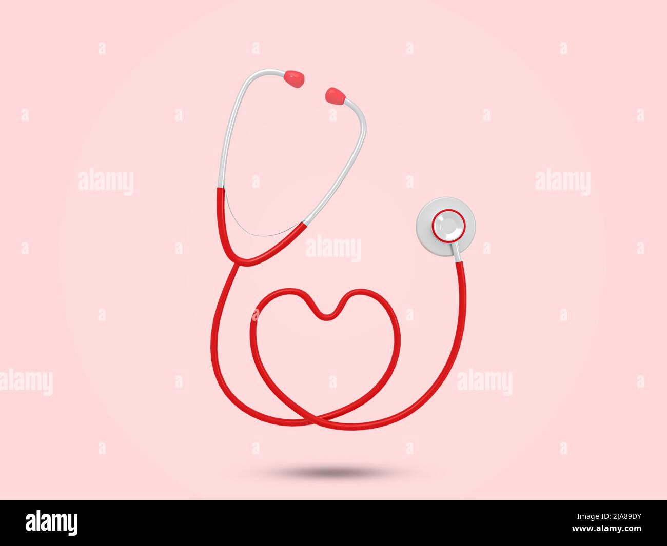 Stethoscope heart hi-res stock photography and images - Alamy