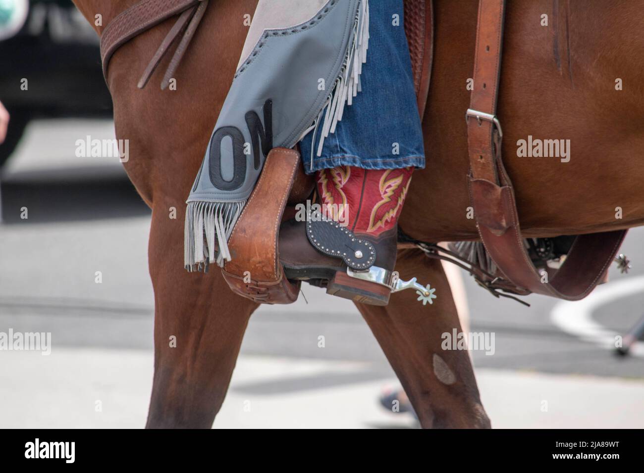 The Mule Days Parade is a staple of the Mule Days celebration in