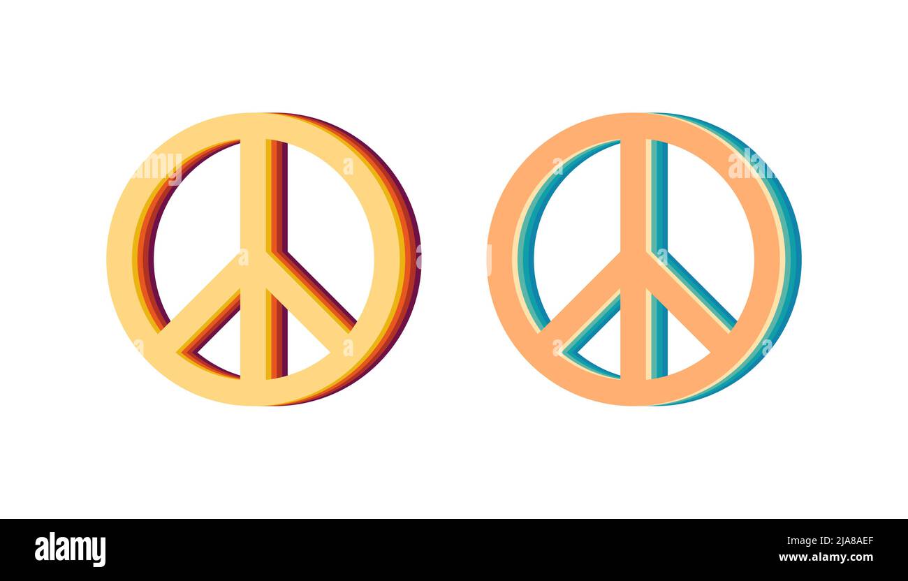 Peace world sign, great design for any purposes. Flat vector ...