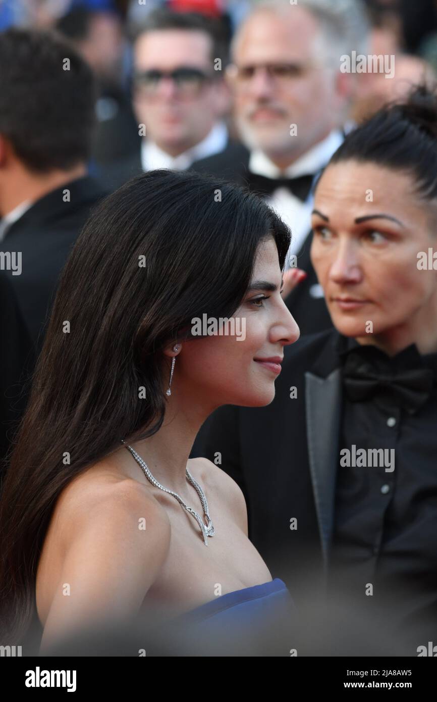Cannes, France. 28th May, 2022. 75th Cannes Film Festival 2022, red