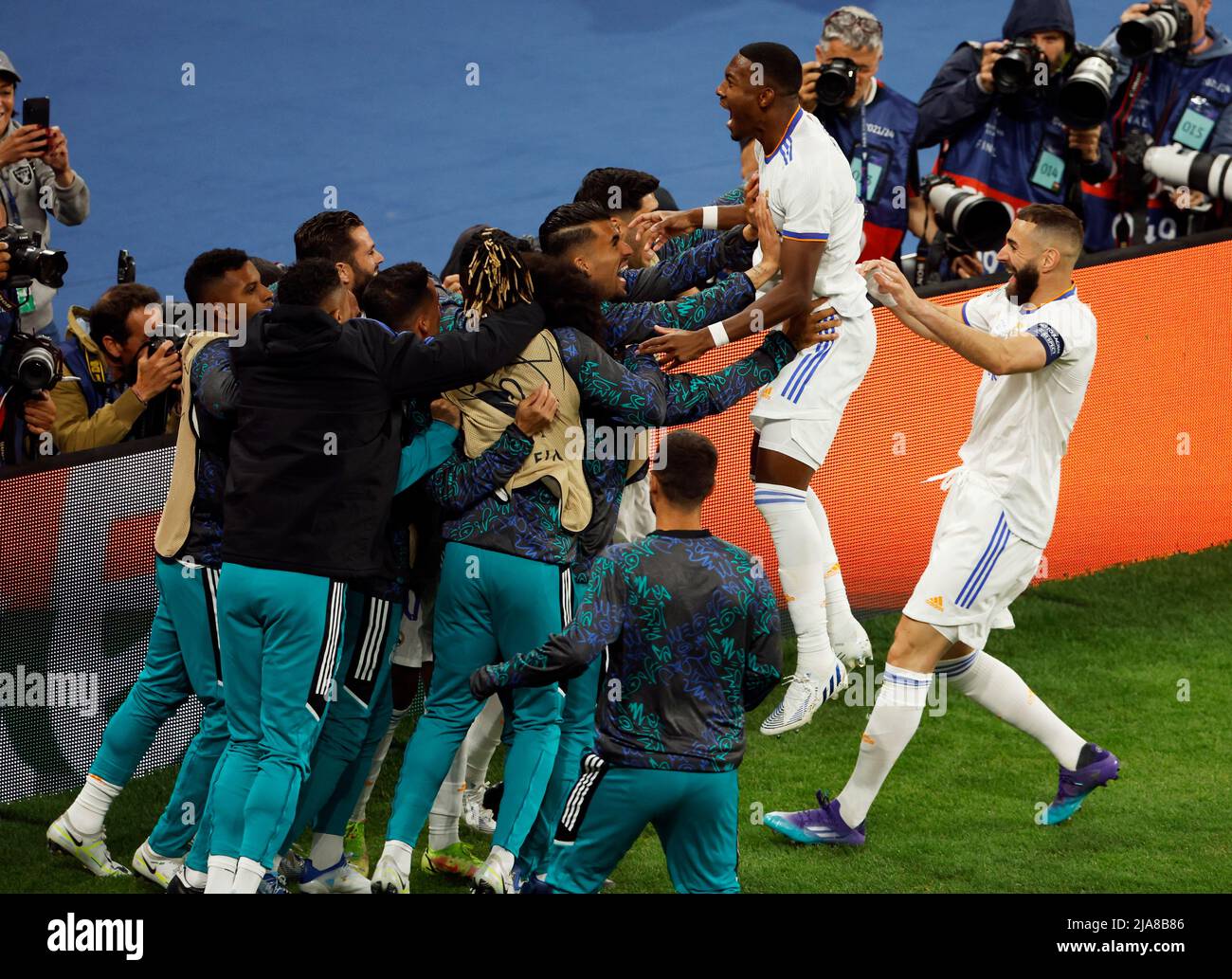 2022 liverpool celebrate goal hires stock photography and images Alamy
