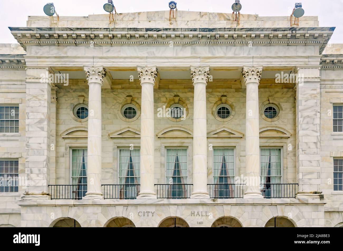 Biloxi City Hall is pictured on Lameuse Street, May 22, 2022, in Biloxi
