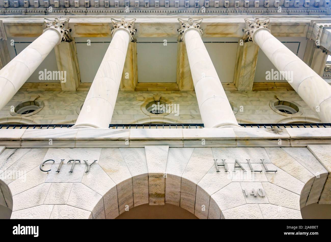 Biloxi City Hall is pictured on Lameuse Street, May 22, 2022, in Biloxi