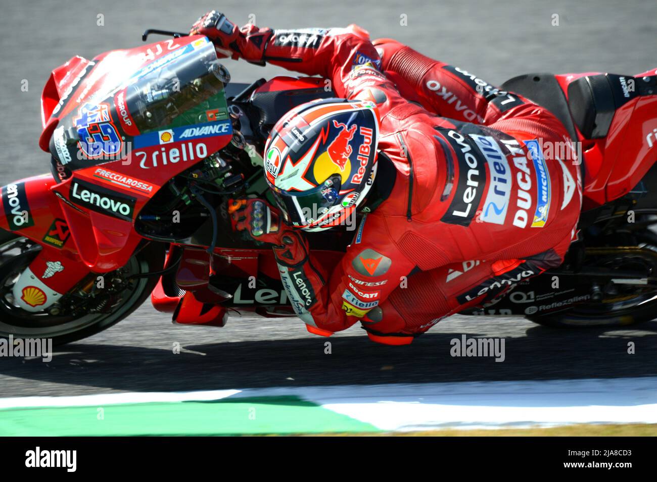 Francesco Bagnaia Team Ducati in Motogp Qualifing Mugello Racing during the  MotoGP World Championship Gran Premio d'Italia Oakley Qualifying on May 28,  2022 at the Mugello International Circuit in Mugello, Italy (Photo