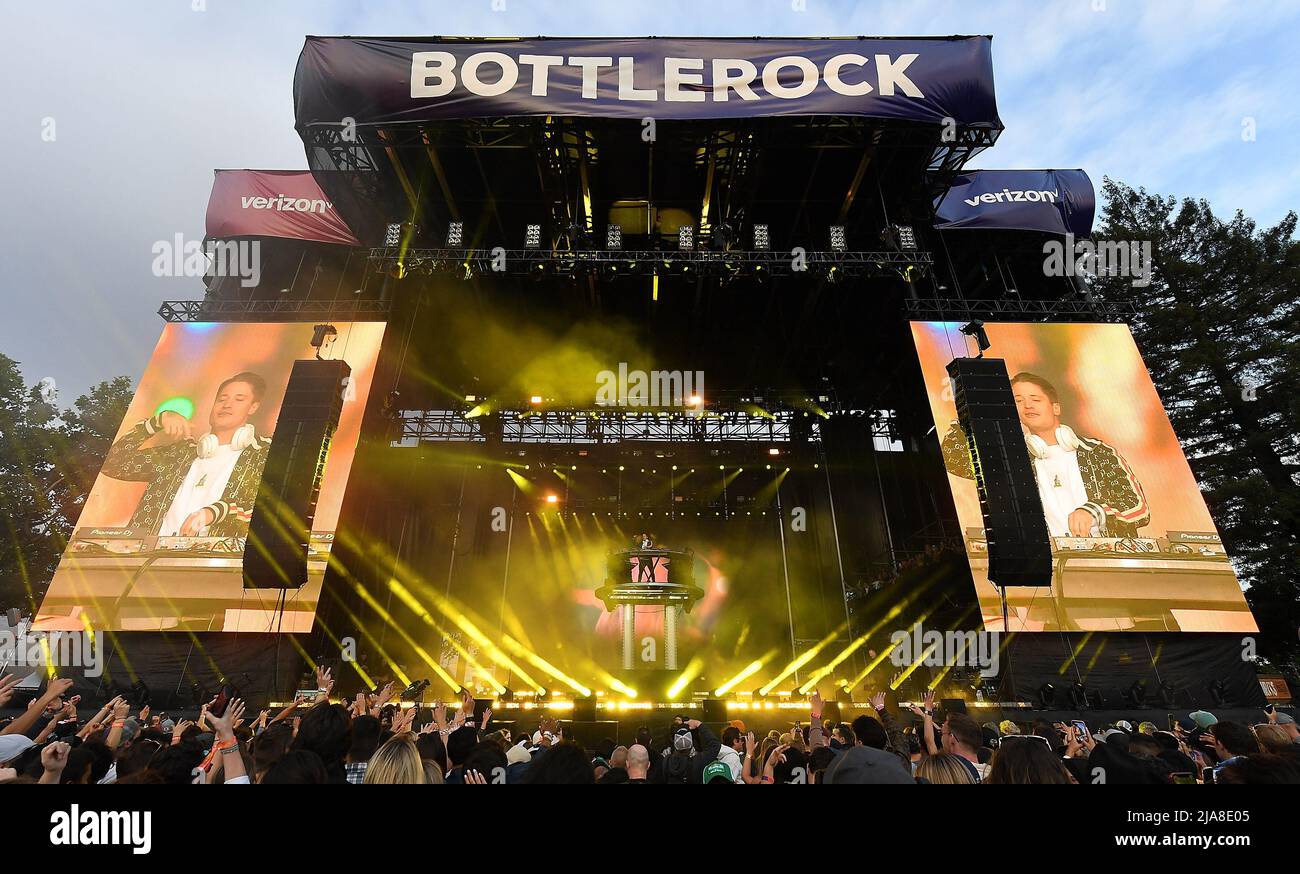 KYGO performs during the 2022 BottleRock Napa Valley at Napa Valley