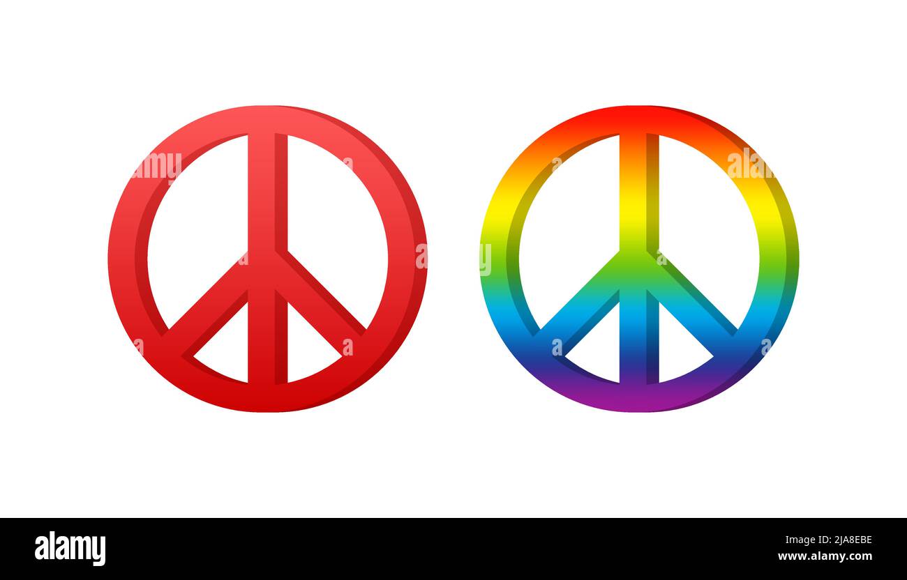 Peace world sign, great design for any purposes. Flat vector ...