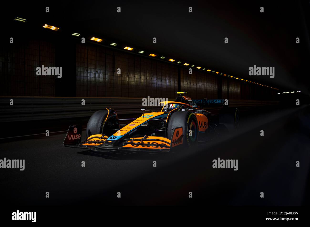 McLaren F1 Team’s British driver Lando Norris competes during the