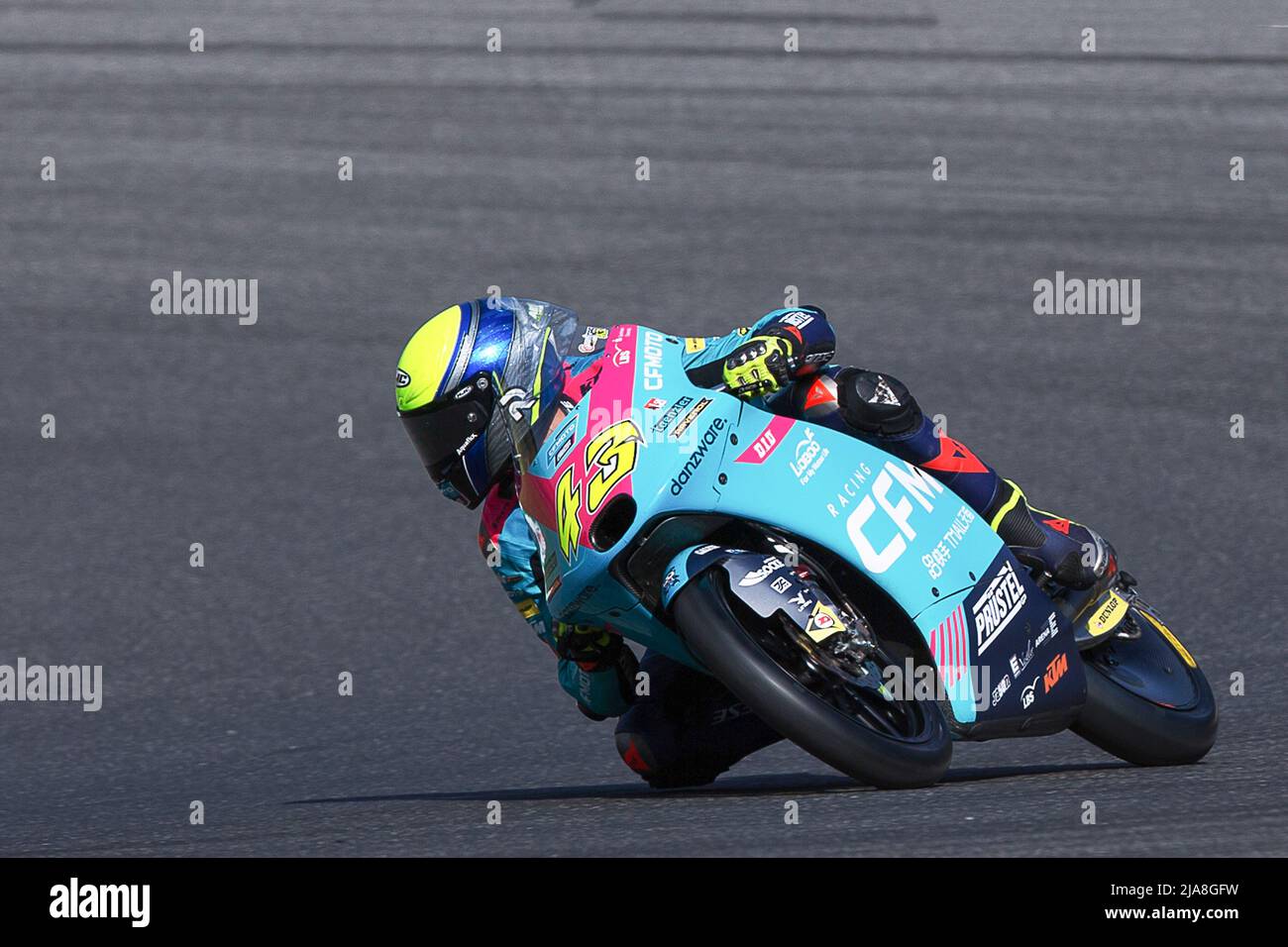 43 Artigas Xavier (Prustel Gp Cf moto) Moto3 during the MotoGP World  Championship 2022 Gran Premio d'Italia Oakley Qualifying on May 28, 2022 at  the Mugello International Circuit in Mugello, Italy (Photo