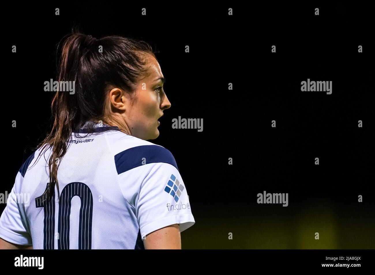 May 28, 2022, Zurich, Heerenschuerli, semifinals: FC Zurich women - GC  women's football, #10 Rahel Moser (Zurich) in action, portrait (Photo by  Daniela Porcelli/Just Pictures/Sipa USA Stock Photo - Alamy