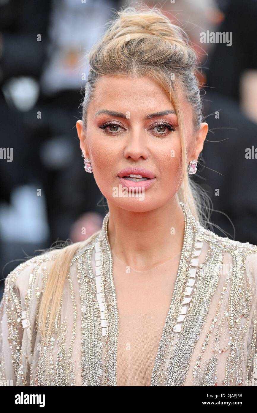 Victoria Bonya attending the Closing Ceremony of the 75th Cannes Film