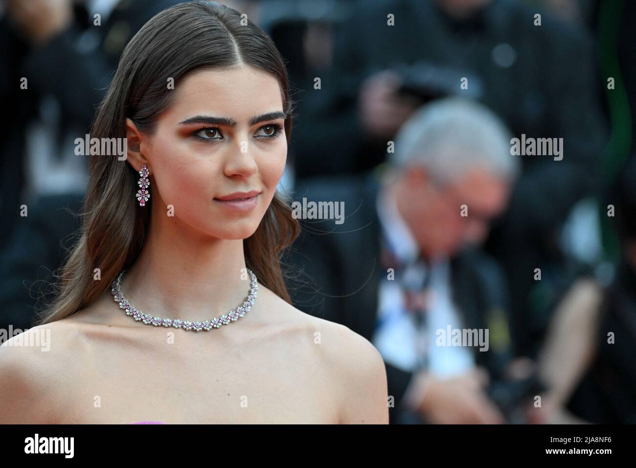 Helena Gatsby attending the Closing Ceremony of the 75th Cannes Film