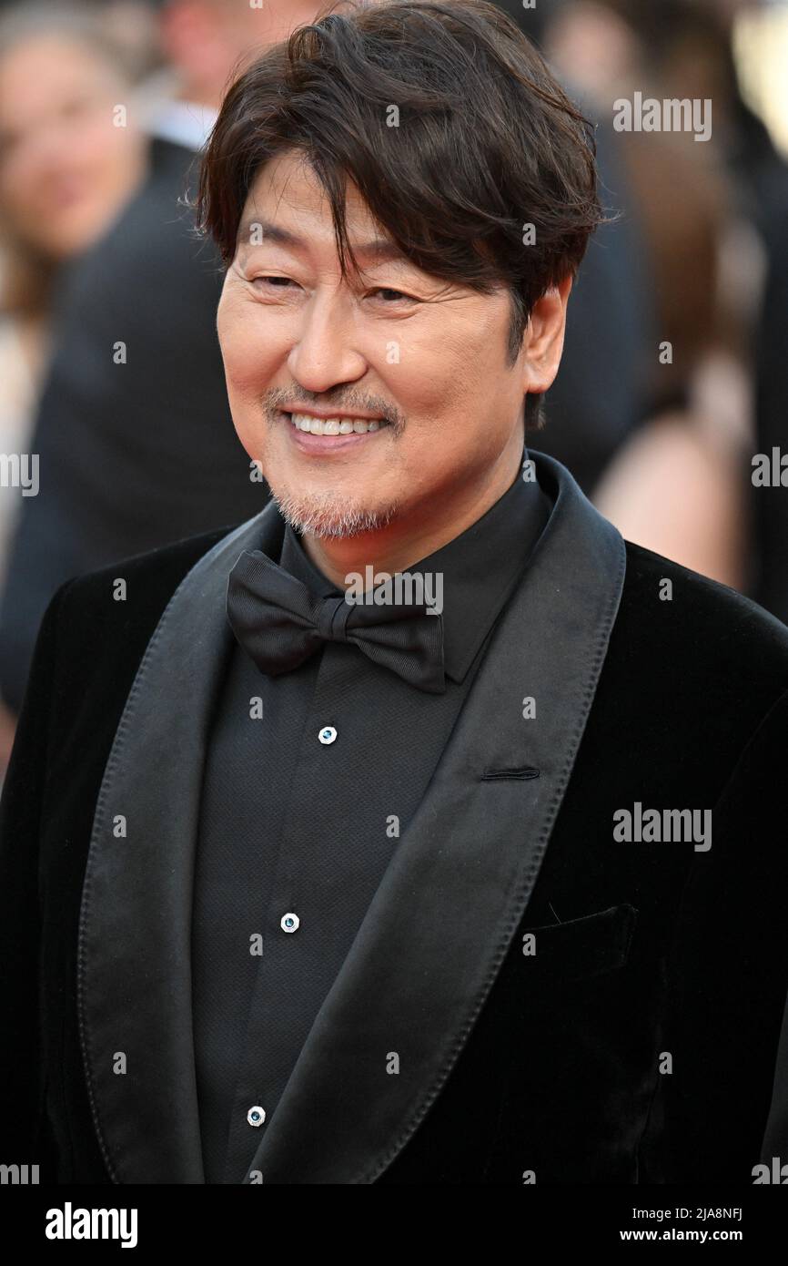 Song Kang Ho attending the Closing Ceremony of the 75th Cannes Film Festival in Cannes, France on May 28, 2022. Photo by Julien Reynaud/APS-Medias/ABACAPRESSS.COM Stock Photo
