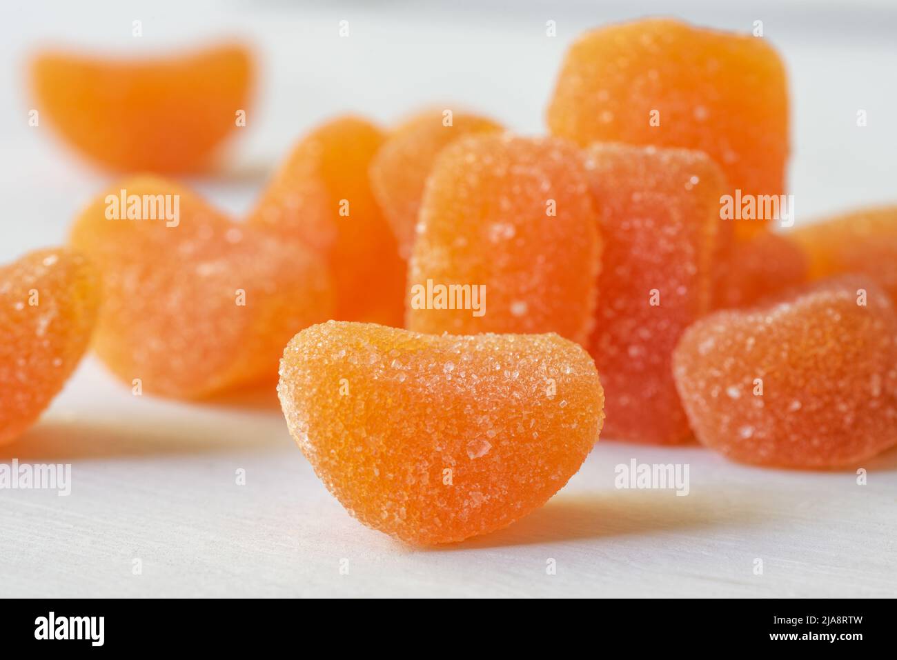 Vitamin C Gummy Supplements Stock Photo