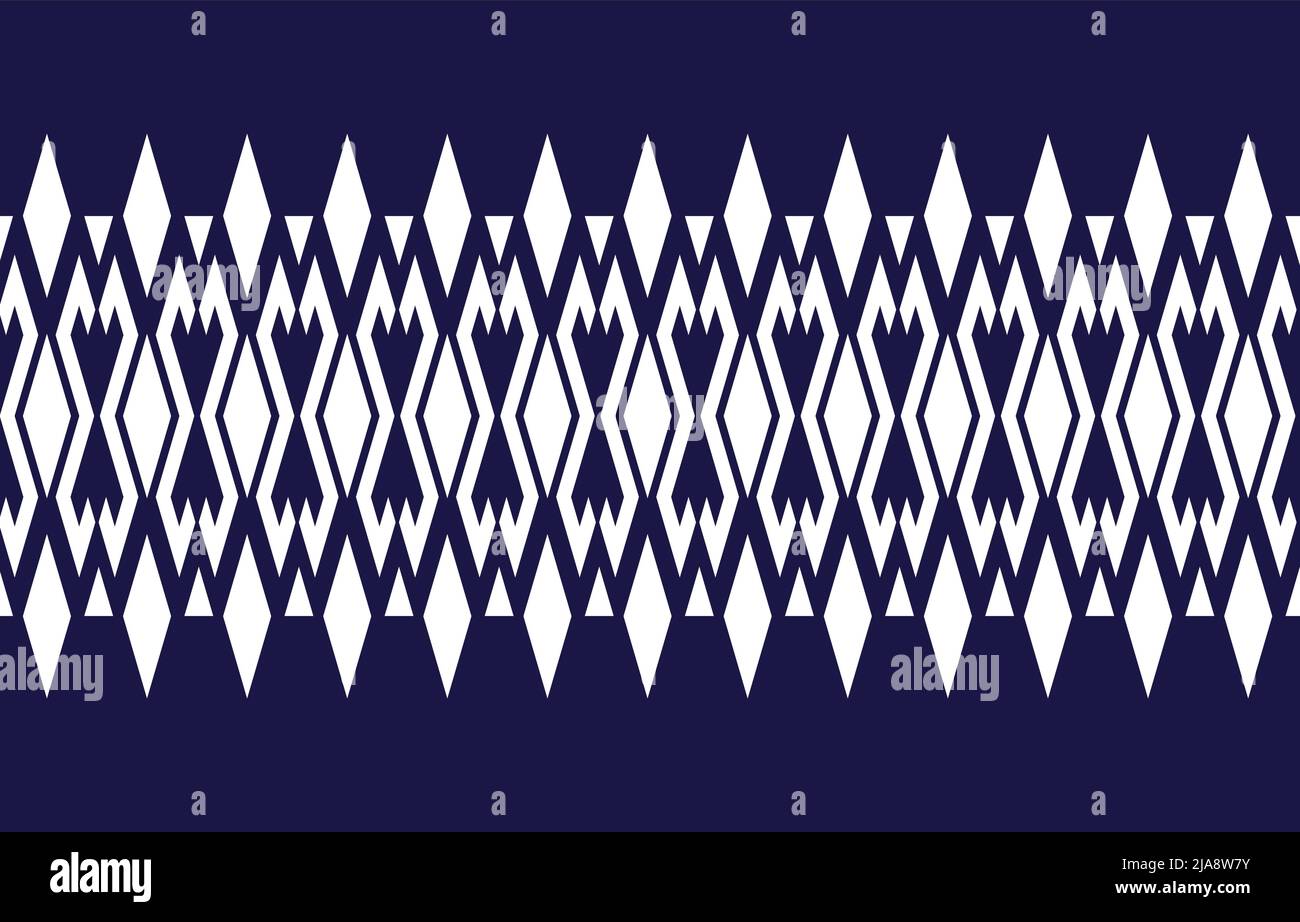 Geometric ethnic pattern traditional Design for background Stock Vector
