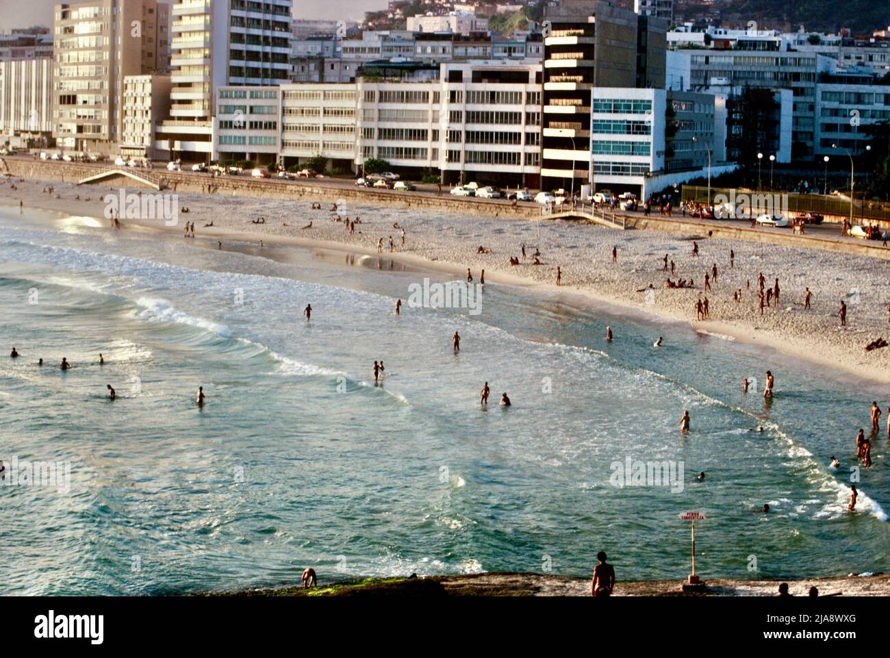 Lot De 12 Photos Vintage Années 80 - Baie De Guanabara, Rio De Janeiro - Brésil - Tirages Originaux