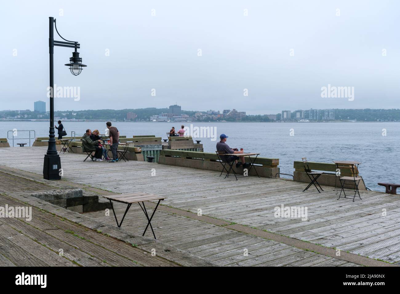 Halifax, Nova Scotia, Canada 10 August 2021 People at Halifax