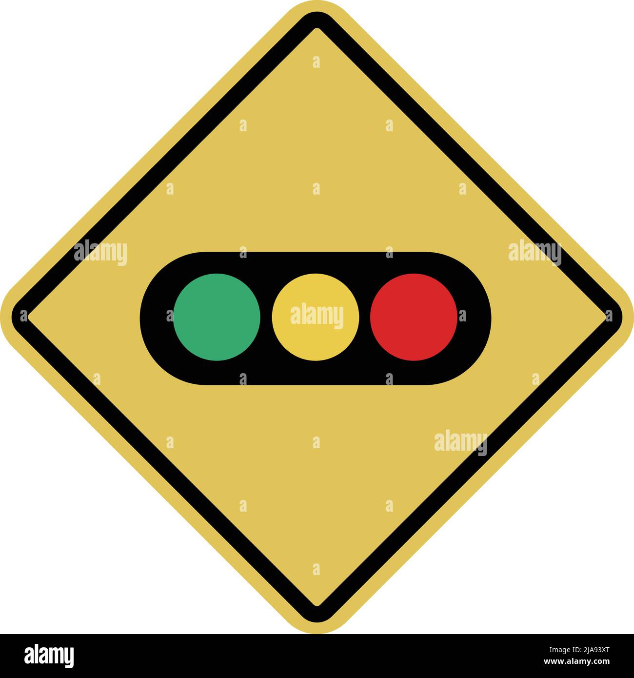 Silhouette diamond shape traffic sign hi-res stock photography and ...