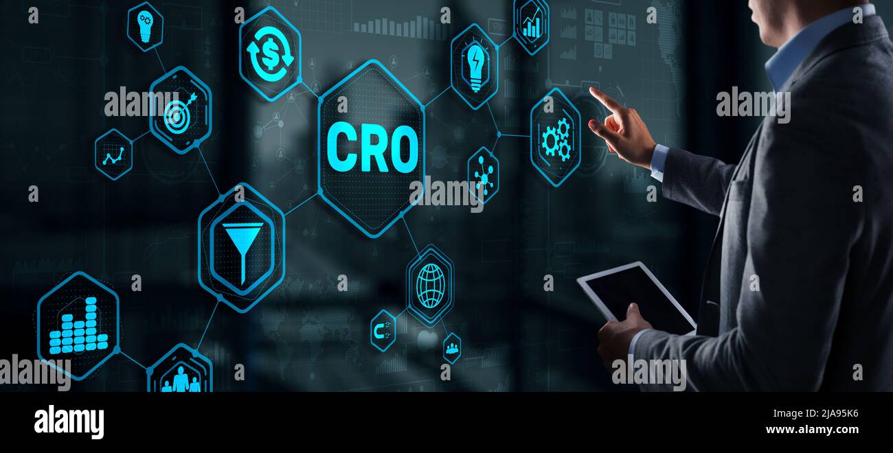 Conversion Rate Optimization. CRO Technology Finance concept ...