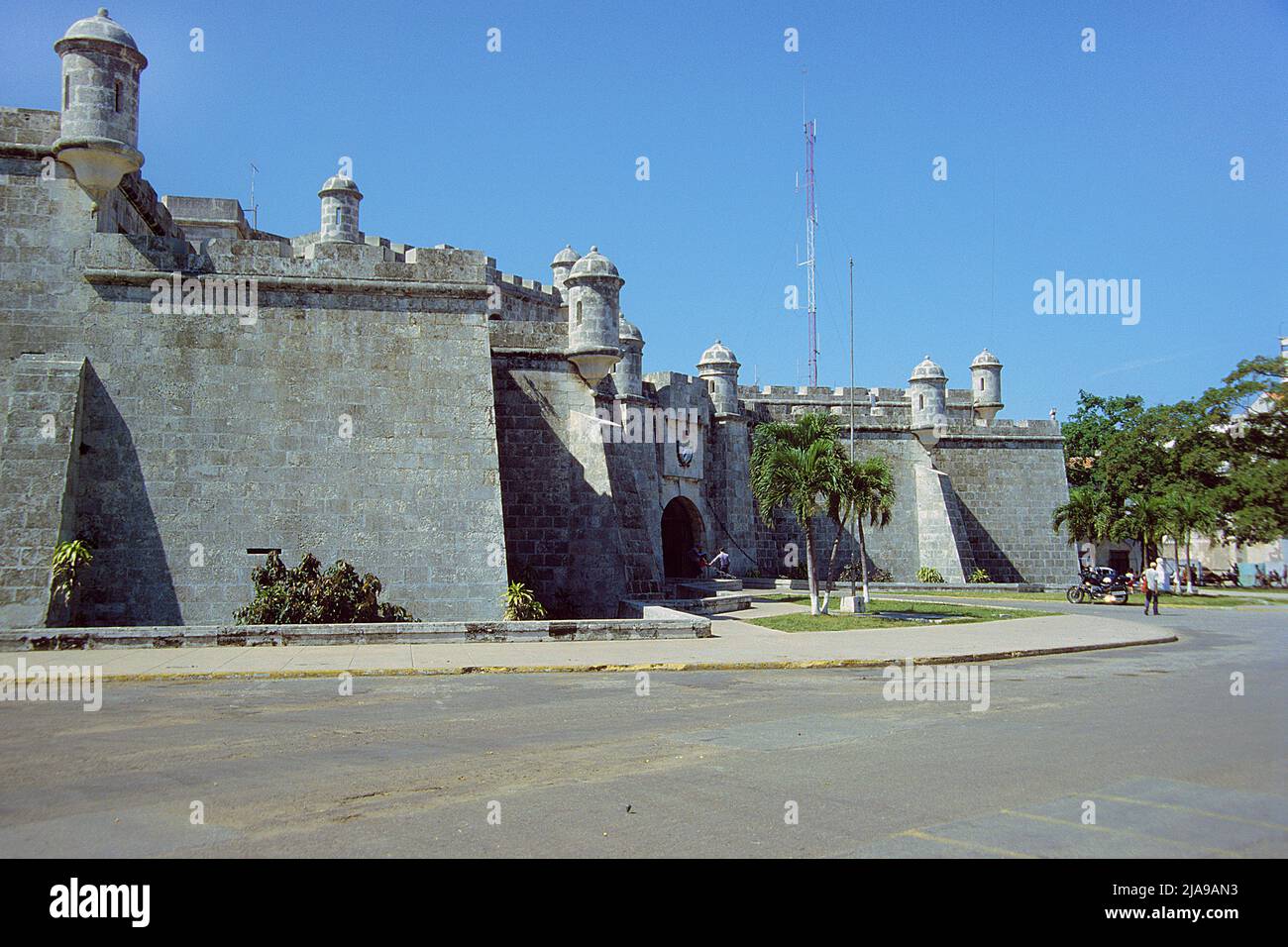 Castillo Morro, fortress and museum in Havana, Cuba, Caribbean Stock Photo