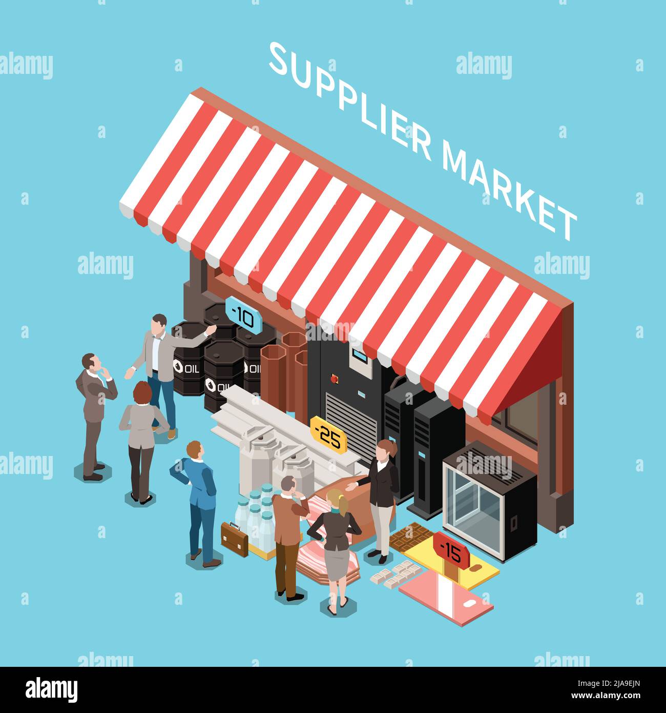 Procurement management vector hi-res stock photography and images - Alamy