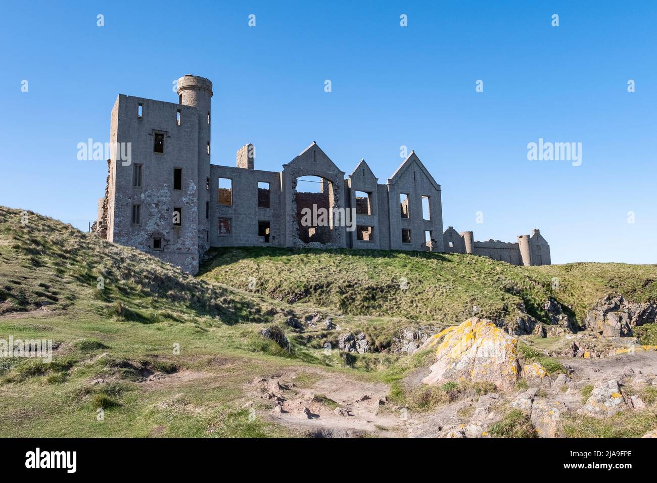 Slains Castle, also known as New Slains Castle to distinguish it from