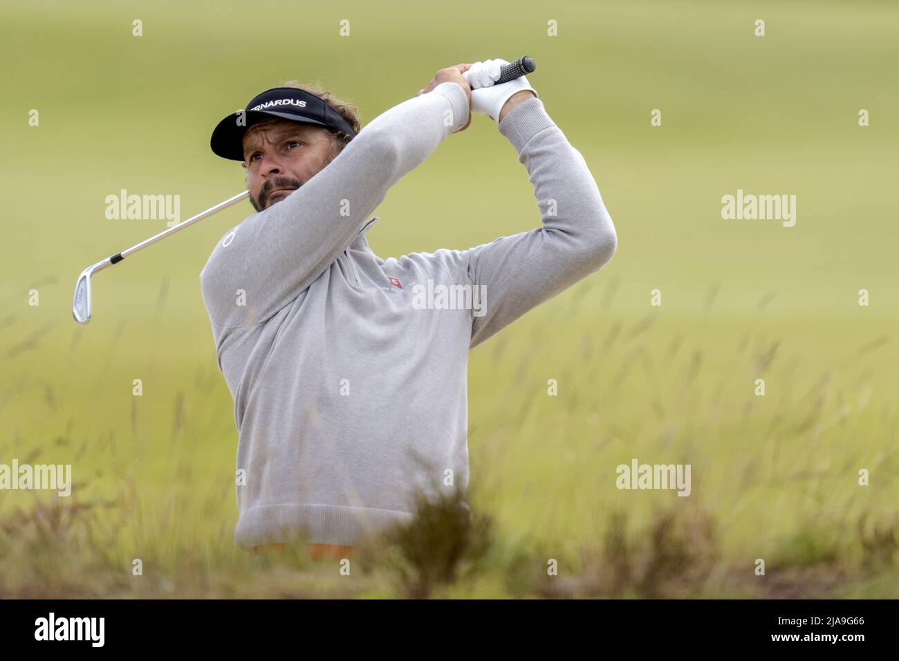 CROMVOIRT Joost Luiten in action on the final day of the Dutch Open