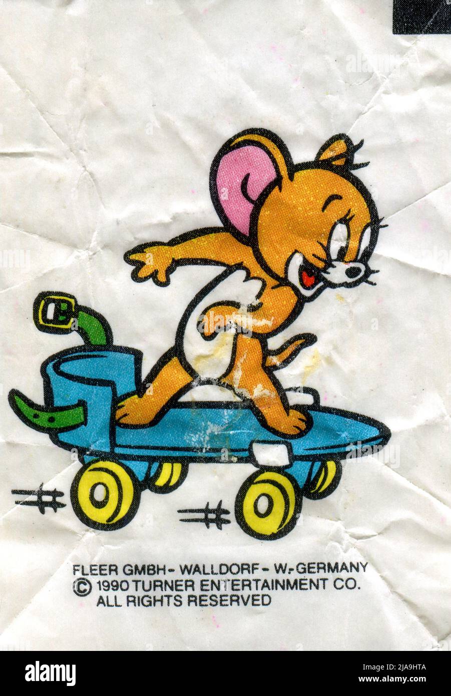 Germany chewing gum insert. TOM & JERRY. 1980s Stock Photo Alamy