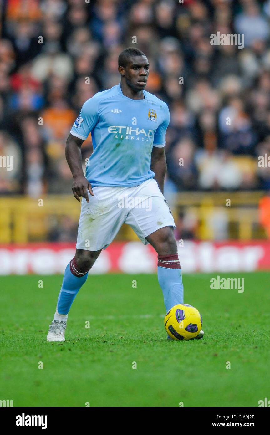 Manchester City Micah Richards 2010 Stock Photo