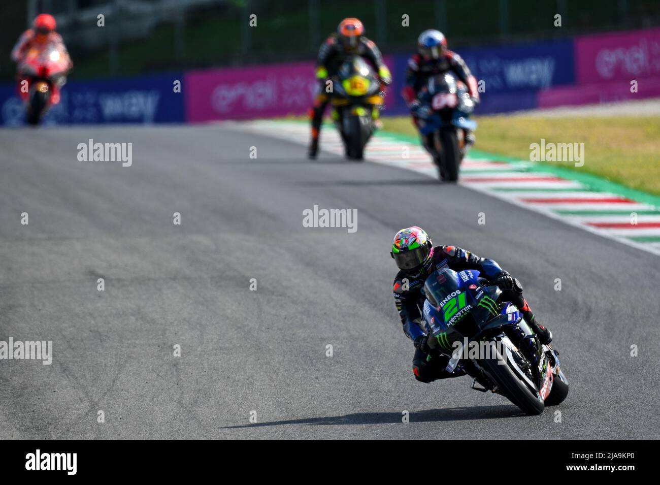 May 29, 2022, Scarperia (FI, Italy: Scarperia (FI), Italy, Mugello  International Circuit, May 29, 2022, MotoGP trophies during Gran Premio  dÃ¢â‚¬â„¢Italia Oakley Race - MotoGP World Championship. (Credit Image: ©  Alessio Marini/LPS