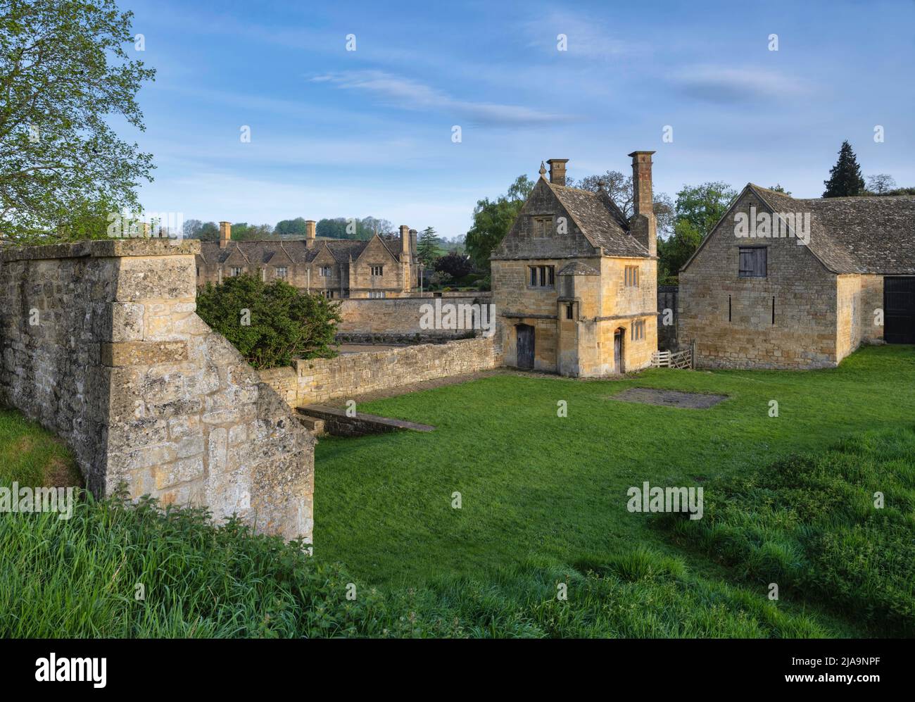 Almshouses and Banqueting House at Chipping Campden, Cotswolds, England