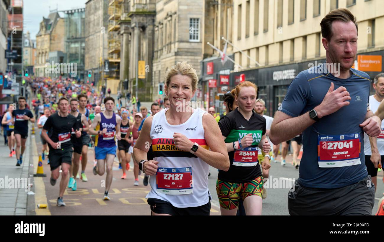 Edinburgh marathon hires stock photography and images Alamy