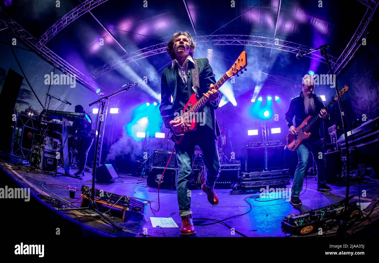 Space performing at Upton House Concerts 28 May 2022. Credit: Charlie Raven/Alamy Live News Stock Photo